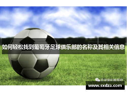 如何轻松找到葡萄牙足球俱乐部的名称及其相关信息